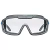 Veiligheidsbril Uvex i-guard polycarbonaat blauw grijs transparant
