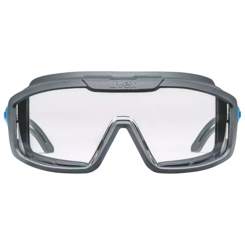 Veiligheidsbril Uvex i-guard polycarbonaat blauw grijs transparant