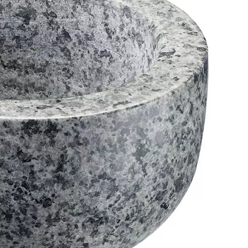 Vijzel & stamper Westmark graniet grijs — graniet, Ø 13 cm, 131×131 mm