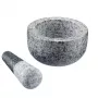 Vijzel & stamper Westmark graniet grijs — graniet, Ø 13 cm, 131×131 mm