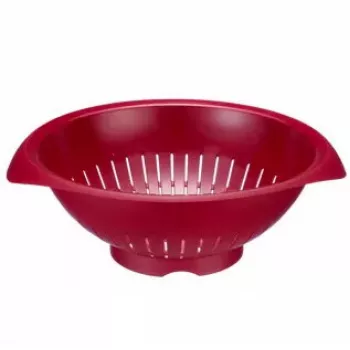 Keukenzeef Westmark 2424227R, kunststof, rond, 25 cm diameter, rood