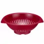 Keukenzeef Westmark 2424227R, kunststof, rond, 25 cm diameter, rood