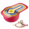 Westmark Matroschka maatlepels, 6 stuks, polypropyleen (PP)