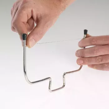 Draad-taartsnijder Westmark Simplex‑Duo, roestvrijstalen behuizing, zwart, breedte 320 mm