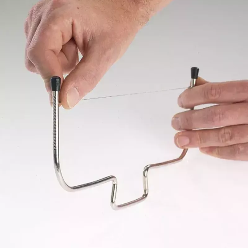 Draad-taartsnijder Westmark Simplex‑Duo, roestvrijstalen behuizing, zwart, breedte 320 mm