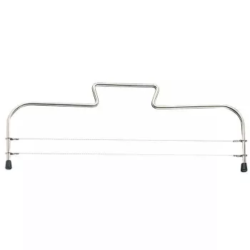 Draad-taartsnijder Westmark Simplex‑Duo, roestvrijstalen behuizing, zwart, breedte 320 mm