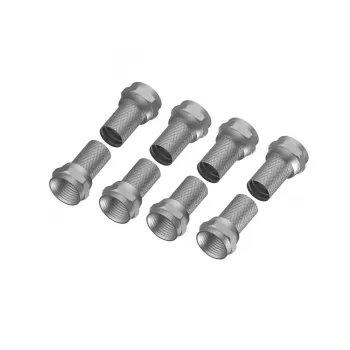 Hama 00305117 coax connector F-type 8 stuks