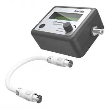 Hama 00305122 satellietzoeker 950 - 2250 MHz ingebouwd display akoestisch alarm analoog 1 stuk