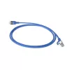 ACT blauw 10 meter LSZH U/FTP CAT6A datacenter slimline patchkabel met rastnasen RJ45-stekkers