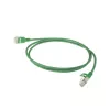 ACT groen 7m LSZH U/FTP CAT6A datacenter slimline patchkabel met rastnasenbescherming en RJ45-stekkers
