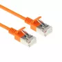 ACT Oranje 5 meter LSZH U/FTP CAT6A datacenter slimline-patchkabel met RJ45-stekkers