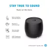 HP zwart Bluetooth Speaker 360, bedraad & draadloos, mono draagbare luidspreker, zwart, cilinder, knoppen, universeel
