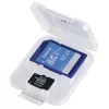 Hama DuoCase geheugenkaartetui 2 kaarten polypropyleen (PP) transparant