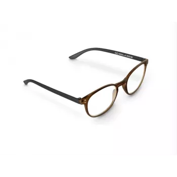 Hama 00096233 leesbril unisex ovaal volledig montuur bruin