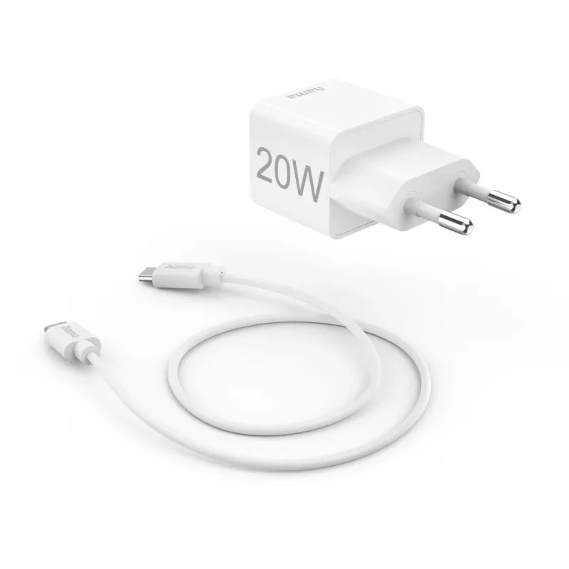 Hama 00201675 mobiele oplader headset, powerbank, smartphone, tablet wit AC snelladen binnen