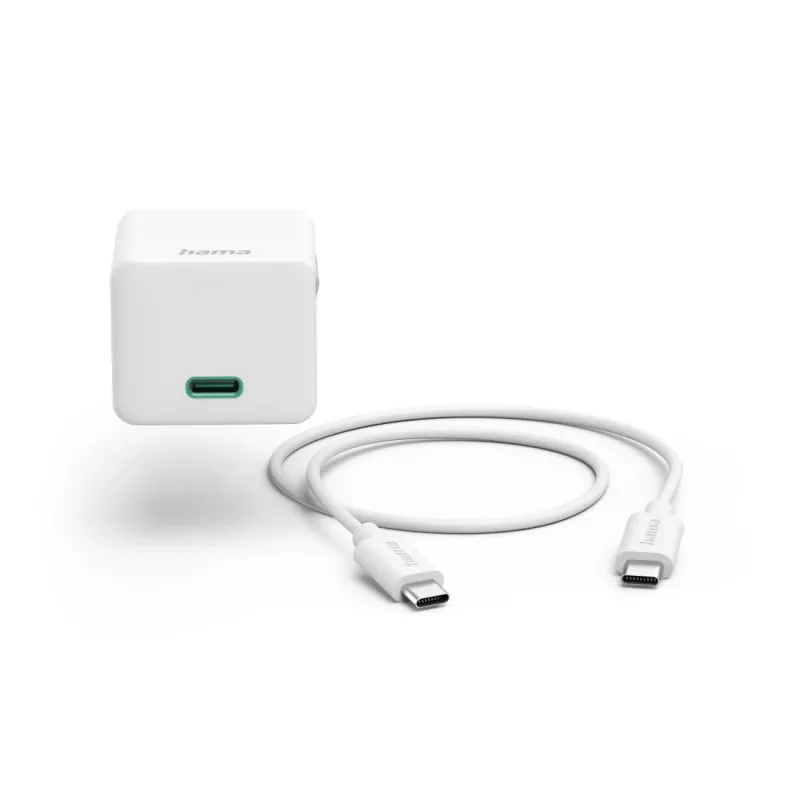 Hama 00201675 mobiele oplader headset, powerbank, smartphone, tablet wit AC snelladen binnen