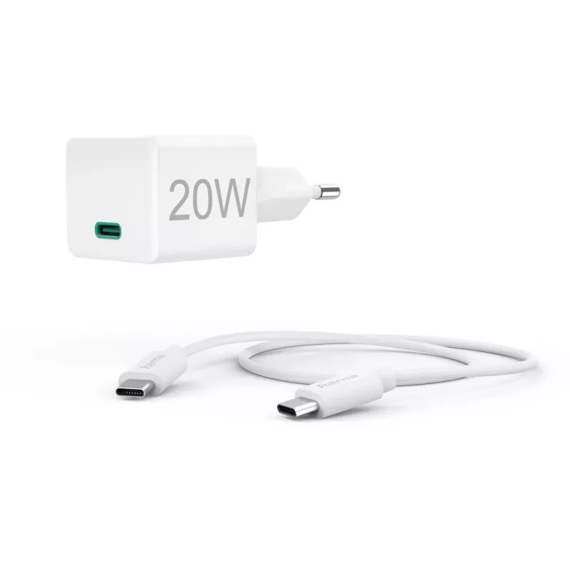 Hama 00201675 mobiele oplader headset, powerbank, smartphone, tablet wit AC snelladen binnen