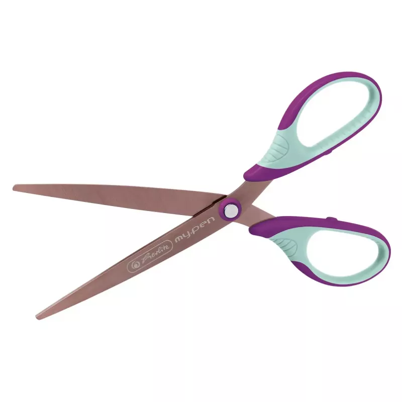 Enkele pen Herlitz my.pen Straight Cut munt paars