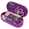 Etui Herlitz Dip Dye Soft polyester roze paars 215x95x60 mm