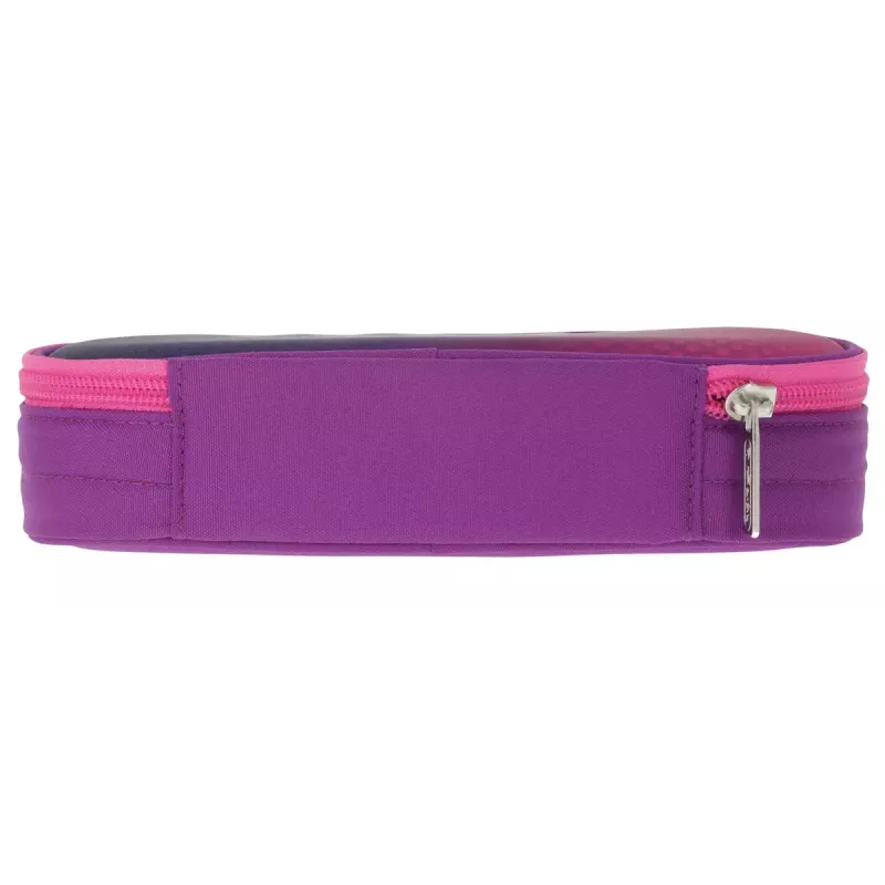 Etui Herlitz Dip Dye Soft polyester roze paars 215x95x60 mm