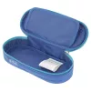 Herlitz Dip Dye Soft etui polyester blauw turquoise 215x95x60 mm