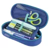 Herlitz Dip Dye Soft etui polyester blauw turquoise 215x95x60 mm