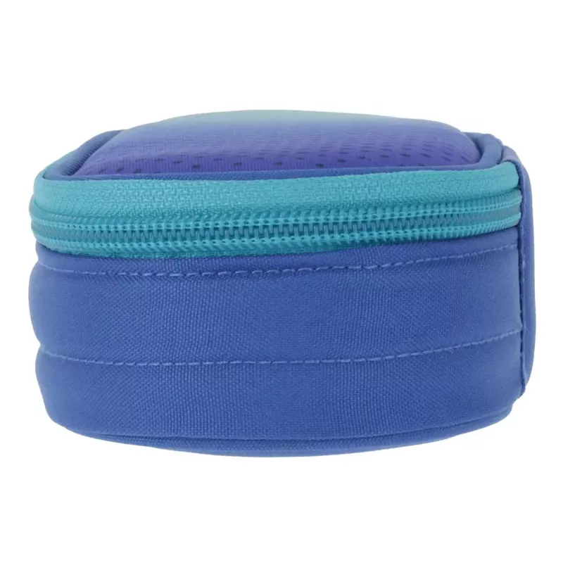 Herlitz Dip Dye Soft etui polyester blauw turquoise 215x95x60 mm