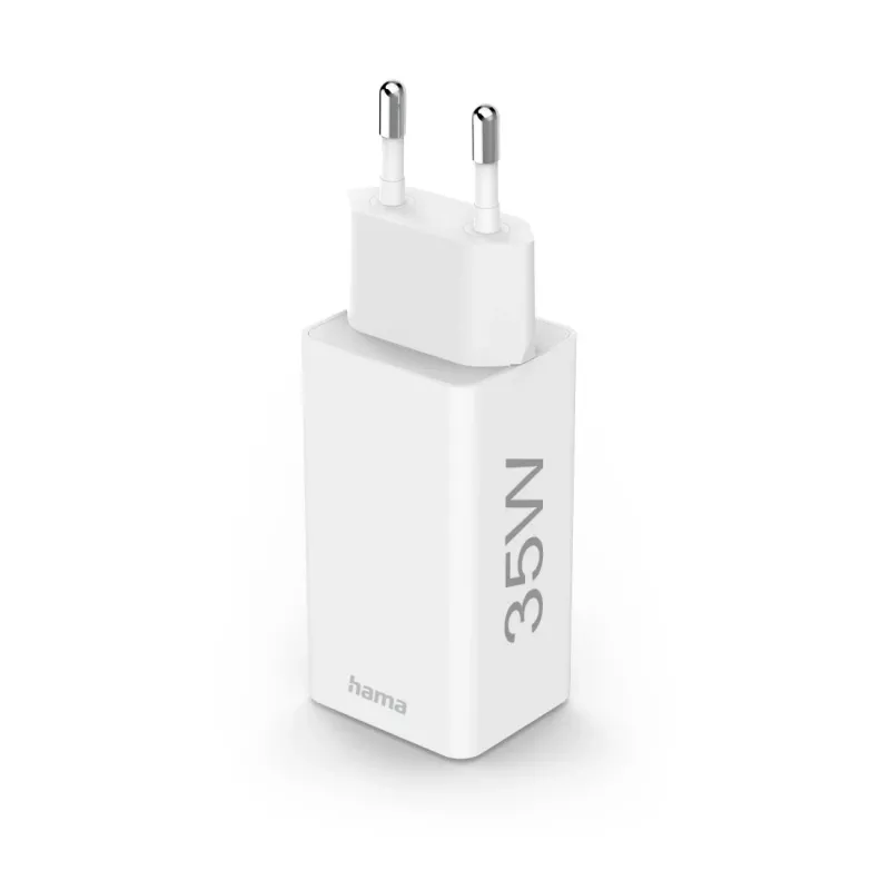 Hama 00125116 mobiel apparaat oplader powerbank, smartphone, tablet wit AC-snelladen binnen