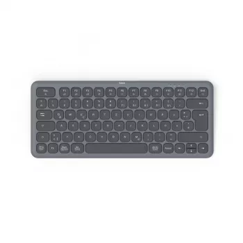 Hama WK-500 toetsenbord home/office RF draadloos + Bluetooth QWERTZ Duits zwart, donkergrijs
