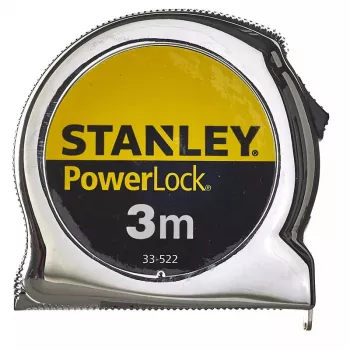Meetlint STANLEY Micro PowerLock Metric - compact intrekbaar meetlint, metrische schaal