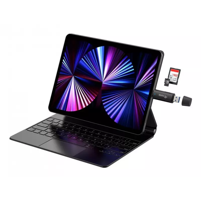 Equip 245462 kaartlezer USB 3.2 Gen 1 (3.1 Gen 1) Type-A/Type-C zwart