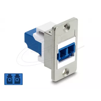 Keystone-module DELOCK 91092, plat ontwerp, enkele poort