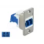 Keystone-module DELOCK 91096, plat ontwerp, RJ45-compatibele inzet