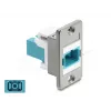 Keystone-module DELOCK 91102, plat ontwerp, RJ45-inzet compatibel