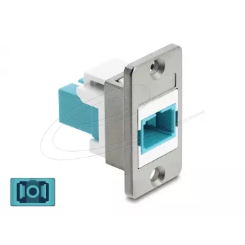 Keystone-module DELOCK 91102, plat ontwerp, RJ45-inzet compatibel