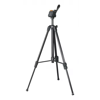 Statief HAMA Delta Duo 170 – 3-benig, max. hoogte 170 cm, min. 62 cm, draagvermogen 4 kg, gewicht 1,85 kg, zwart