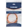 Intellinet glasvezel-patchkabel, OM2, SC/SC, 5m, oranje, duplex, multimode, 50/125 µm, LSZH, glasvezel, levenslange garantie