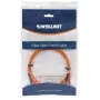 Intellinet glasvezel-patchkabel, OM2, ST/ST, 3 m, oranje, duplex, multimode, 50/125 µm, LSZH, vezel, levenslange garantie