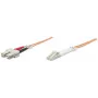 Intellinet 470391 glasvezel-patchkabel, OM2, LC/SC, duplex, multimode, 50/125 µm, 5 m, oranje