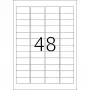 Etiketten HERMA Premium A4 48,3 x 16,9 mm wit papier mat 12800 stuks
