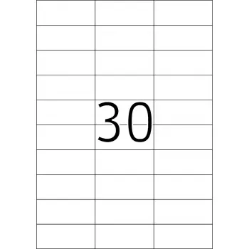 HERMA Premium A4 70x29,7 mm wit papier mat 6000 stuks