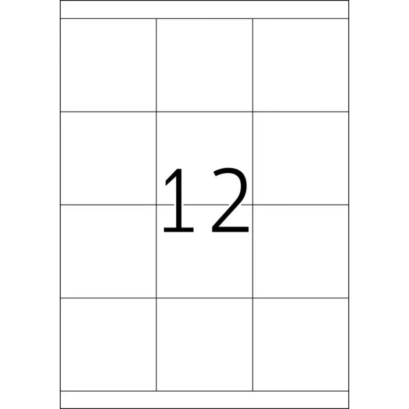 Zelfklevend printeretiket HERMA Labels Premium A4 70x67,7 mm