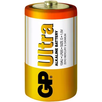 Wegwerpbatterij GP Batteries Ultra Alkaline D