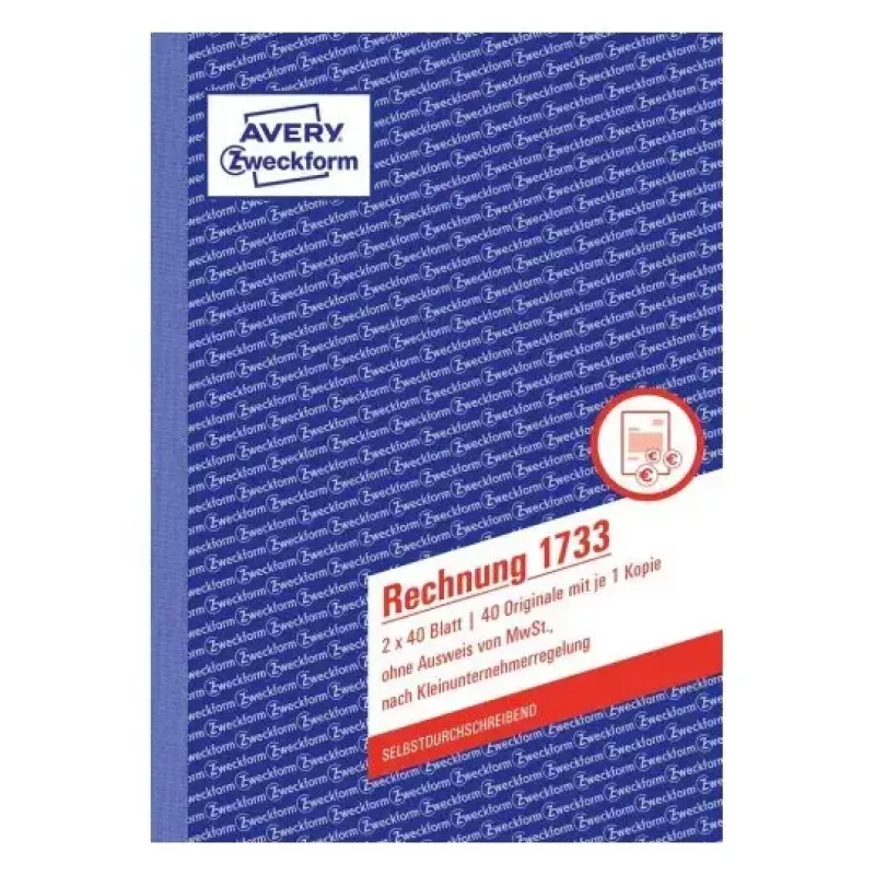 Bedrijfsformulier Avery 1733