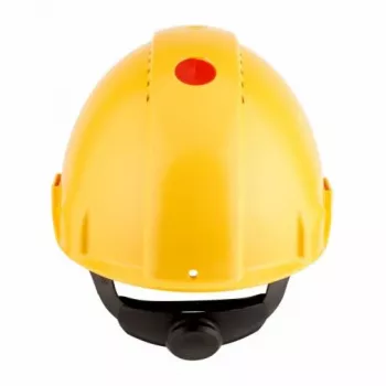 3M G30NUY veiligheidshelm high-density polyethyleen (HDPE) geel