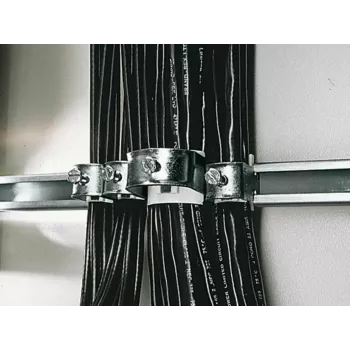 Kabelklem Rittal DK 7097.300, staal, zilver, max. bundel-Ø 34 mm, 25 stuks