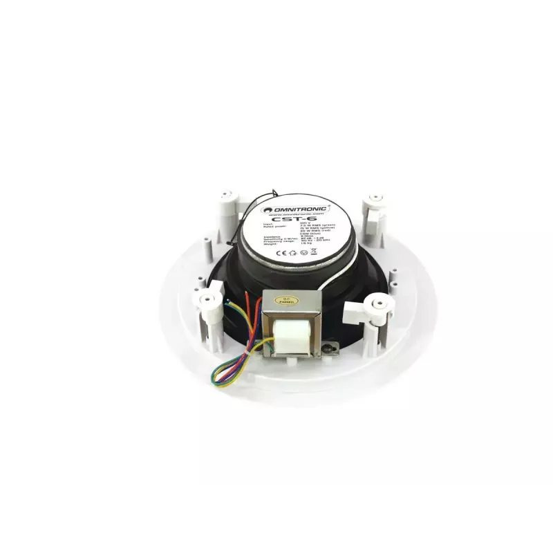 2-weg luidspreker Omnitronic 80710222 wit