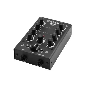 Mixer Omnitronic GNOME-202 2 kanalen 20 - 20000 Hz zwart