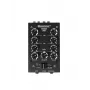Mixer Omnitronic GNOME-202 2 kanalen 20 - 20000 Hz zwart