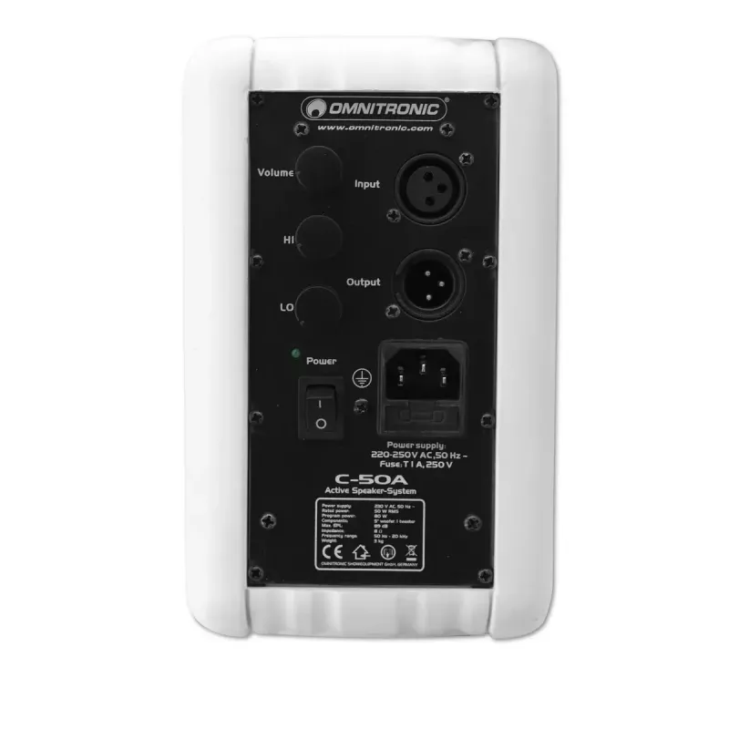 2-weg luidspreker Omnitronic 11036717 50 W
